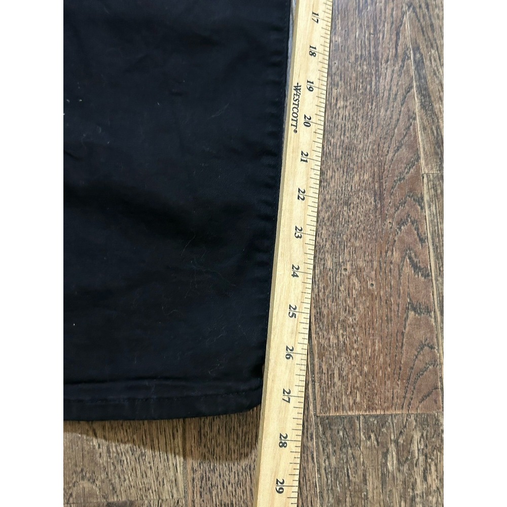 Levi's Jeans Women Size 8 (29x30) Wash Black Classic Straight Denim - Picture 2 of 6